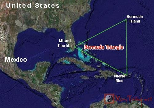 Một cách giải mã mới hiện tượng tam giác quỷ Bermuda
