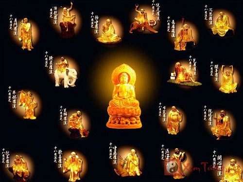 Tại sao có 18 vị La Hán trong Phật giáo?